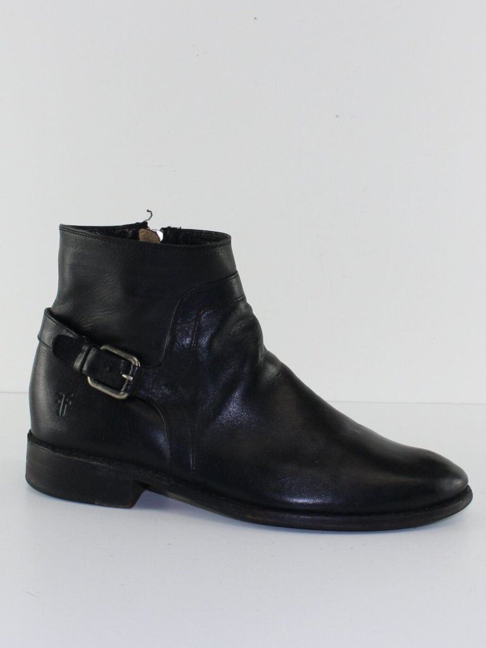 Frye Black Leather Ankle Boots (Women 9.5 US)